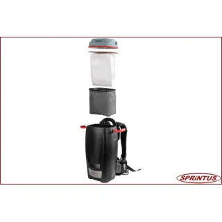 Акумулаторна прахосмукачка раница SPRiNTUS BoostiX iGO/ 36V/ 2x7.5Ah