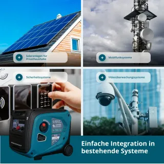 Комбиниран генератор газ/бензин KOENNER-SOEHNEN KS 48VGS-DC/ 3.3kW/ 50-55V/ 12л