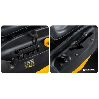 Тракторна косачка Powermat PM-OTS-6HPM/ 6 к.с./ 150 л/ 660 мм