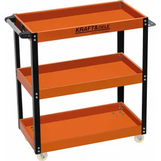 Мобилна количка за инструменти KraftDele KD1092/ 3 рафта