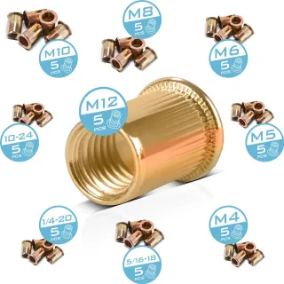 Комплект клещи за нитове и нитове STAHLWERK 6499/ 85 части Комплект клещи за нитове и нитове STAHLWERK 6499/ 85 части