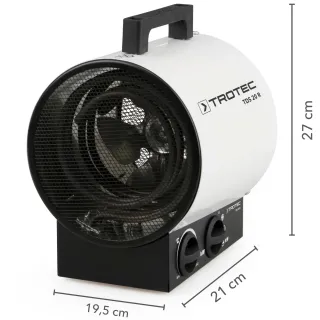 Електрически калорифер TROTEC TDS 20 R/ с термостат/ 230V/ 3kW Електрически калорифер TROTEC TDS 20 R/ с термостат/ 230V/ 3kW
