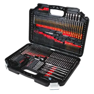 Комплект свредла, битове и боркорони Raider 150696/ 246 бр.