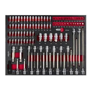 Количка с инструменти KraftDele KD1068/ 299 бр.