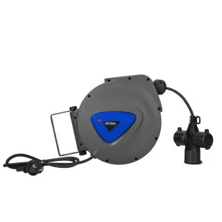 Макара с електрически кабел KraftDele KD4047/ 20 м