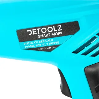 Пистолет за горещ въздух Detoolz DZ-SE145-S001-G02/ 2kW