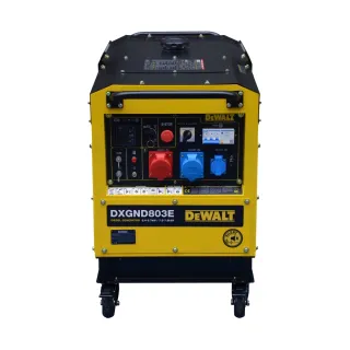 Дизелов генератор DeWalt DXGND803E/ AVR/ 5,8 kW-230 V / 7,9 kVA-400 V/ 13 л Дизелов генератор DeWalt DXGND803E/ AVR/ 5,8 kW-230 V / 7,9 kVA-400 V/ 13 л