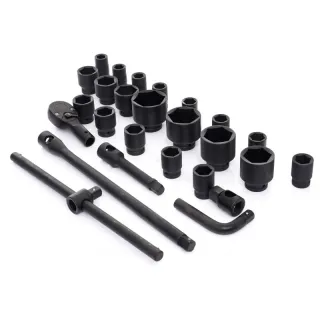 Комплект ударни вложки с тресчотка KraftDele KD11758/ 26 броя Комплект ударни вложки с тресчотка KraftDele KD11758/ 26 броя