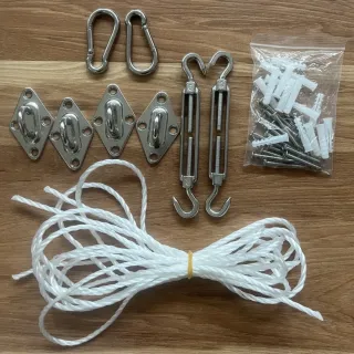 Платно за сянка HERLY 48537/ 3.6x3.6x3.6 м
