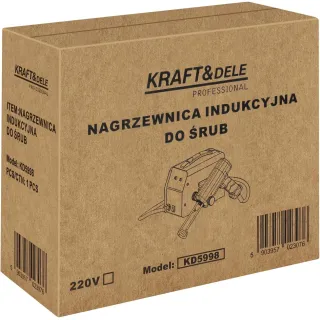Индукционен нагревател за болтове KraftDele KD5998/1700W Индукционен нагревател за болтове KraftDele KD5998/1700W