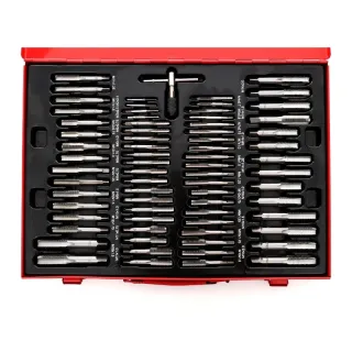 Комплект метчици и плашки KraftDele KD10250/ 110 части