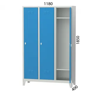 Гардероб троен KOCEL - 6053