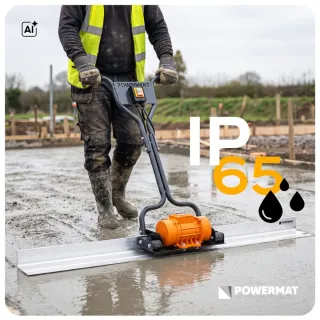 Вибромастар с дъска 1.5 м Powermat PM-ELW-200T/ 200W