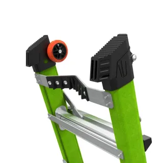 Професионална двураменна стълба Little Giant CONQUEST 4x4 M17 Fiberglass/ 150 кг