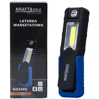 Работна LED лампа KraftDele KD3495/ 2.5Ah
