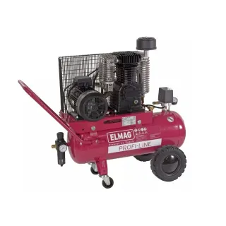 Бутален маслен компресор ELMAG PROFI-LINE PL 600/10/50 D/ 400V/ 5,4 kW/ 50л
