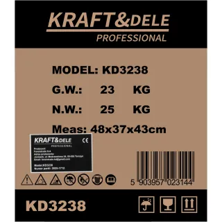 Инверторен генератор KraftDele KD3238/ 4kW/ 110/120/230V/ 8 л Инверторен генератор KraftDele KD3238/ 4kW/ 110/120/230V/ 8 л