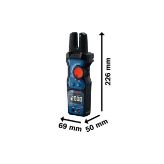 Амперклещи Bosch GFM 1000-15 + MH 1/ 1000V