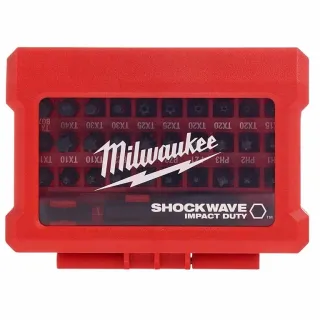 Комплект накрайници Milwaukee SHOCKWAVE 4932464240/ 32 части