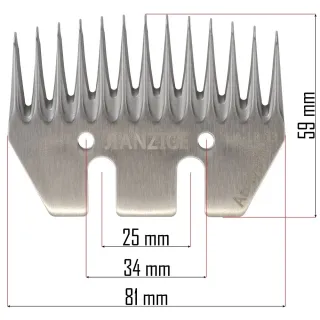Резервни ножчета за машинка за подстригване на овце RED TECHNIC RTMDSO0147-NO