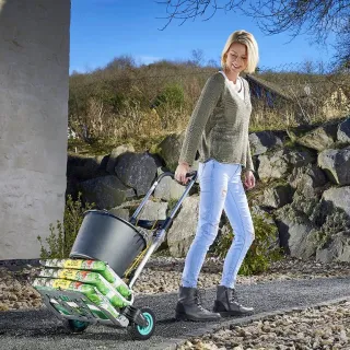 Транспортна количка с бандажни колела Wolfcraft TS 850 Offroad/ 100кг