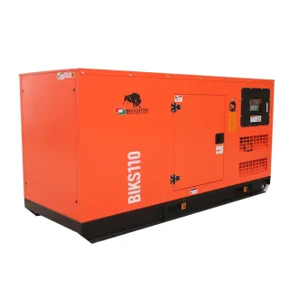 Авариен дизелов звукоизолиран генератор за ток Bisonte BIKS110 + ATS/ AVR/ 400V/ 88kW Авариен дизелов звукоизолиран генератор за ток Bisonte BIKS110 + ATS/ AVR/ 400V/ 88kW