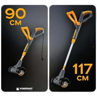 Електрическа машина за оформяне на краища на трева Powermat PM-EKT-800T/ 800W