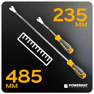 Комплект инструменти за автомобилни щипки и кори Powermat PM-ZSTS-6ZN/ 6 бр. Комплект инструменти за автомобилни щипки и кори Powermat PM-ZSTS-6ZN/ 6 бр.