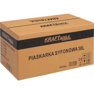 Пясъкоструйка + аксесоари KraftDele KD5854/ 38 л Пясъкоструйка + аксесоари KraftDele KD5854/ 38 л