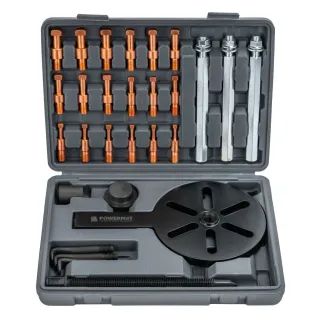 Комплект за демонтаж на вътрешни лагери, втулки и пръстени POWERMAT PM-SLWK-32T/ 32 бр.