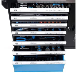 Количка с инструменти KraftDele KD1069/ 309 бр.