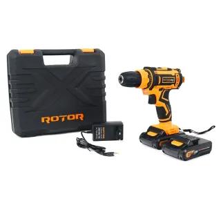 Акумулаторен винтоверт ROTOR RPA21/ 21V/ 2х1,5Ah