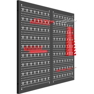 Метален перфориран панел за инструменти KraftDele KD11896/ 80x60см Метален перфориран панел за инструменти KraftDele KD11896/ 80x60см