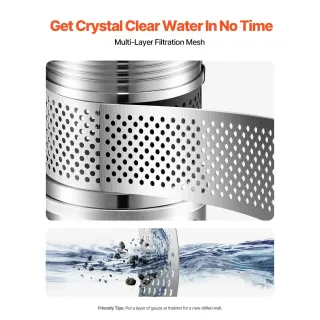 Потопяема помпа за дълбоки кладенци VEVOR 3SDM3/16/ 750W Потопяема помпа за дълбоки кладенци VEVOR 3SDM3/16/ 750W