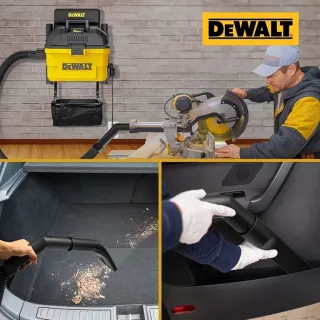 Прахосмукачка за сухо и мокро почистване DeWALT Garage DXV23G/ 1100W