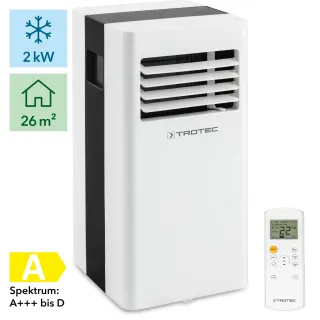 Мобилен климатик, вентилатор и обезвлажняване Trotec PAC 2100 X/ с дистанционно/ 1kW/ 2kW