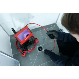Комплектът за инспекция на тръби ROTHENBERGER ROCAM MINIHD MODUL 20/16 SET EU AMP