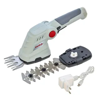Акумулаторна ножица за трева и храсти Ikra IGBS/ 3.6 V/ 1,3Ah