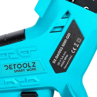 Акумулаторен мини верижният трион Detoolz DZ-DA1002-S001-G01/ 20V Акумулаторен мини верижният трион Detoolz DZ-DA1002-S001-G01/ 20V
