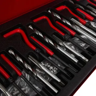 Комплект за възстановяване на резби KraftDele KD10590/ 131 части