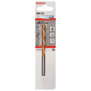 Свредлo HSS-TiN за метал на Bosch 6.5 mm Свредлo HSS-TiN за метал на Bosch 6.5 mm
