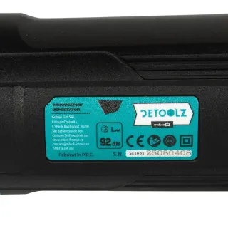 Електрически ъглошлайф Detoolz DZ-SE1003-G01/ 1300W/ 125 мм
