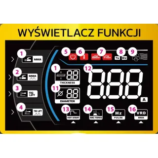 Инверторен електрожен 4 в 1 POWERMAT PM-IMGT-330L/ 330A