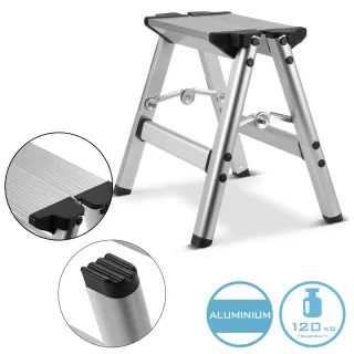 Сгъваема стълба STAHLWERK KT-1 ST/ 120 кг