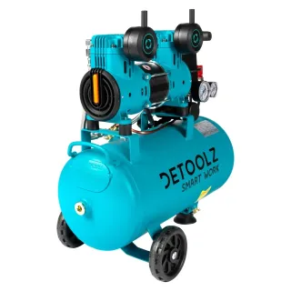Безмаслен компресор Detoolz DZ-C334/ 1500W/ 24 л