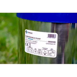 Автоматична потопяема помпа с вграден сензор Gmax Q1000162A-4P/ 1,1kW Автоматична потопяема помпа с вграден сензор Gmax Q1000162A-4P/ 1,1kW