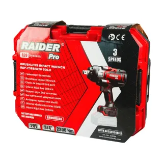 Акумулаторен гайковерт Raider RDP-23BBIW20 Solo R20/ 20V