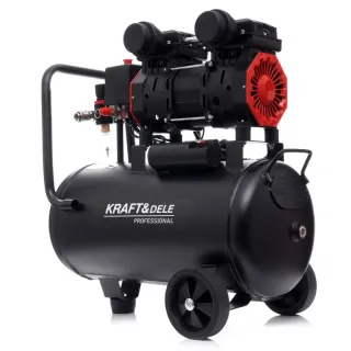 Безмаслен компресор KraftDele KD1385/ 1390W - 24л 