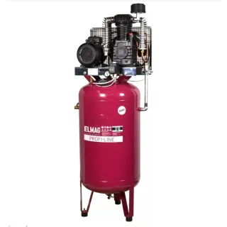 Бутален маслен вертикален компресор ELMAG PROFI-LINE PL-V 840/10/270 D/ 400V/ 5,5 kW /270л