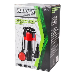 Потопяема водна помпа Raider INOX RD-WP64/ 750W